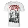 Men's T-shirt CANNIBAL CORPSE - PILE OF SKULLS - WHITE 1 Men's T-shirt CANNIBAL CORPSE - PILE OF SKULLS - WHITE -Men T-Shirts Online Store ae019