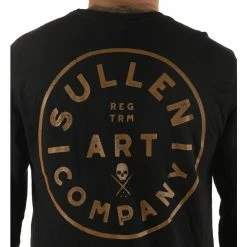 Men's T-shirt Long Sleeve SULLEN - ANTHRACITE -Men T-Shirts Online Store anthracite scm35909q