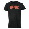 Men's T-shirt AC/DC - Logo - Snow Wash - ROCK OFF 2 Men's T-shirt AC/DC - Logo - Snow Wash - ROCK OFF -Men T-Shirts Online Store aock off seda batika p013