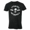 Men's T-shirt Avenged Sevenfold - Logo - Snow Wash - ROCK OFF -Men T-Shirts Online Store aock off seda batika p015
