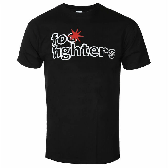 Men's T-shirt FOO FIGHTERS - LOGO - BLACK - PLASTIC HEAD 3 Men's T-shirt FOO FIGHTERS - LOGO - BLACK - PLASTIC HEAD
