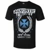 T-shirt Metal Men's Agnostic Front - BLUE IRON CROSS - PLASTIC HEAD -Men T-Shirts Online Store asSA028