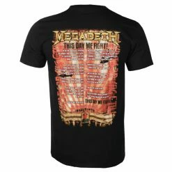 Men's T-shirt Megadeth - China Whitehouse - BLACK - ROCK OFF 5 Men's T-shirt Megadeth - China Whitehouse - BLACK - ROCK OFF -Men T-Shirts Online Store asa015