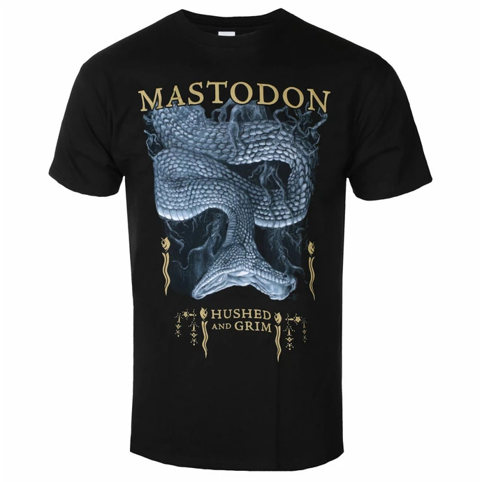 Men's T-shirt Mastodon - Hushed Snake - BLACK - ROCK OFF 3 Men's T-shirt Mastodon - Hushed Snake - BLACK - ROCK OFF