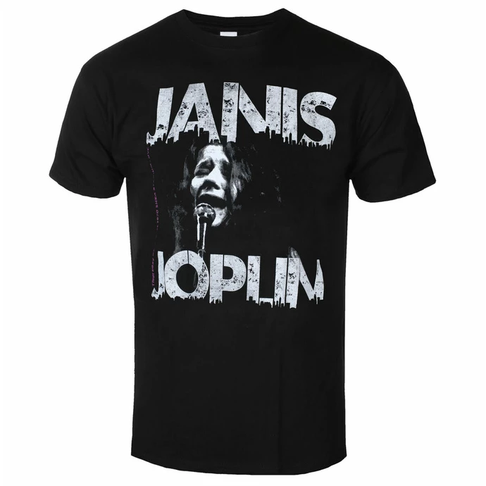 Men's T-shirt Janis Joplin - Shea '70 - BL ECO - ROCK OFF 3 Men's T-shirt Janis Joplin - Shea '70 - BL ECO - ROCK OFF