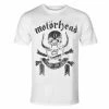 Men's T-shirt Motörhead - March Or Die - WHITE - ROCK OFF 2 Men's T-shirt Motörhead - March Or Die - WHITE - ROCK OFF -Men T-Shirts Online Store asdil 2029 z
