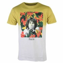 Men's T-shirt The Doors - Floral Square - YELLOW - ROCK OFF