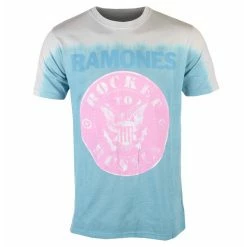 Men's T-shirt Ramones - Rocket To Russia - BLUE - ROCK OFF