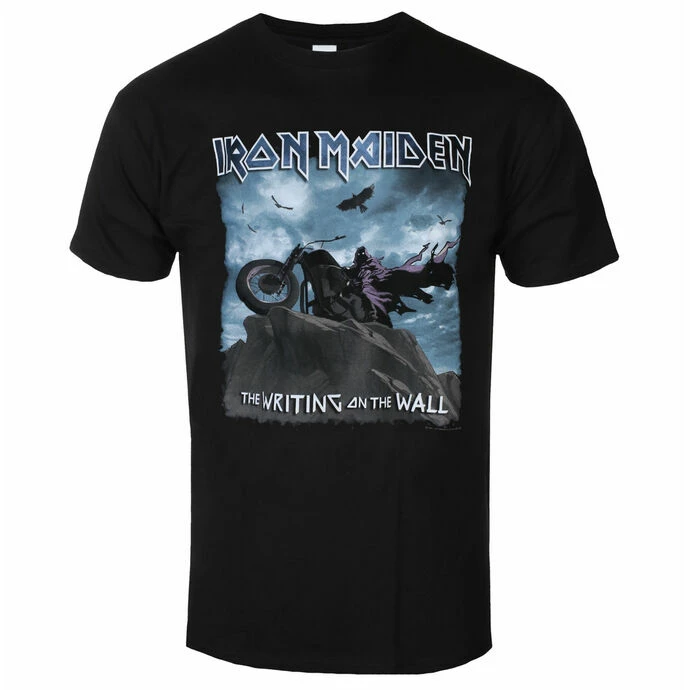 Men's T-shirt Iron Maiden - TWOTW Single Cover - BLACK - ROCK OFF 3 Men's T-shirt Iron Maiden - TWOTW Single Cover - BLACK - ROCK OFF