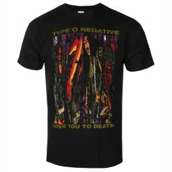 Men's T-shirt TYPE O NEGATIVE - LOVE YOU TO DEATH - BLACK - PLASTIC HEAD