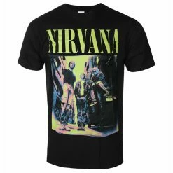 T-shirt Masculina Nirvana - Kings Of The Street - Black - ROCK OFF