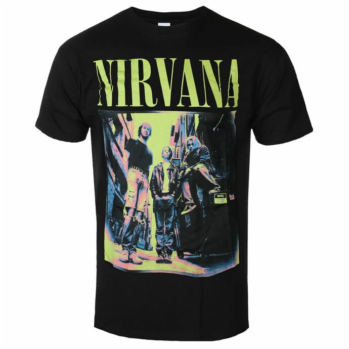 T-shirt Masculina Nirvana - Kings Of The Street - Black - ROCK OFF 3 T-shirt Masculina Nirvana - Kings Of The Street - Black - ROCK OFF