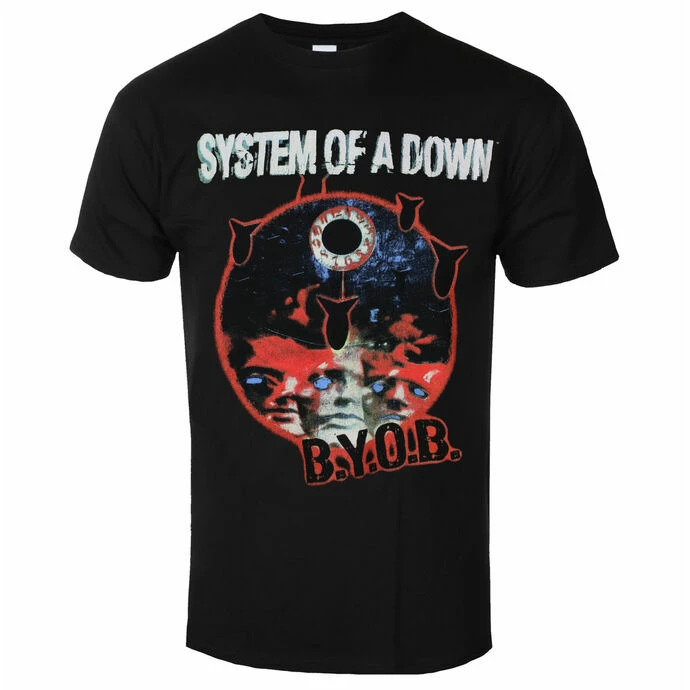 Men's T-shirt System Of A Down - BYOB Classic - Black - ROCK OFF 3 Men's T-shirt System Of A Down - BYOB Classic - Black - ROCK OFF