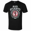 Men's T-shirt BAD RELIGION - BADGE - PLASTIC HEAD -Men T-Shirts Online Store ass045