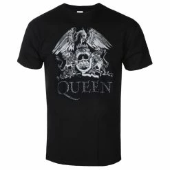 T-shirt Metal Men's Queen - Crest Logo - ROCK OFF