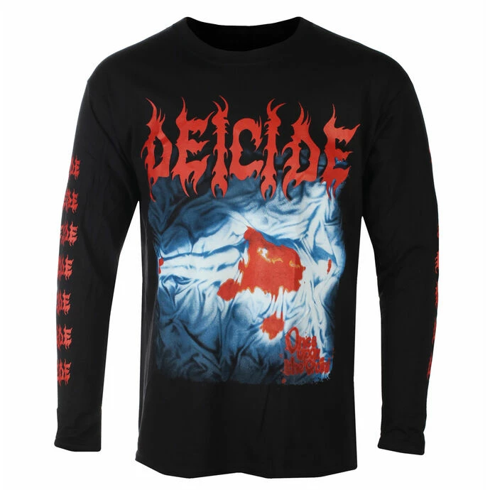 Men's Long-sleeved T-shirt DEICIDE - ONCE UPON THE CROSS - BLACK - PLASTIC HEAD 3 Men's Long-sleeved T-shirt DEICIDE - ONCE UPON THE CROSS - BLACK - PLASTIC HEAD