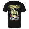 Men's T-shirt Scorpions - Scream For Me Screamer - Black - BRAVADO -Men T-Shirts Online Store awe 009