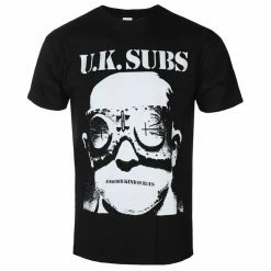 Men's T-shirt UK SUBS - ANOTHER KIND OF BLUES - BLACK - PLASTIC HEAD