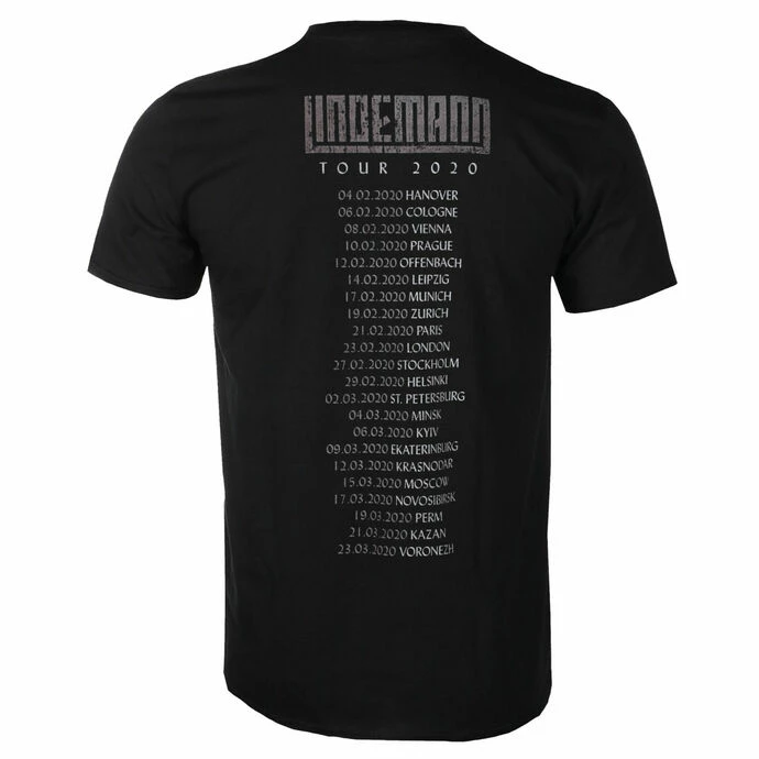 Men's T-shirt LINDEMANN - F&M Tour - Balck - NUCLEAR BLAST 4 Men's T-shirt LINDEMANN - F&M Tour - Balck - NUCLEAR BLAST - Image 2