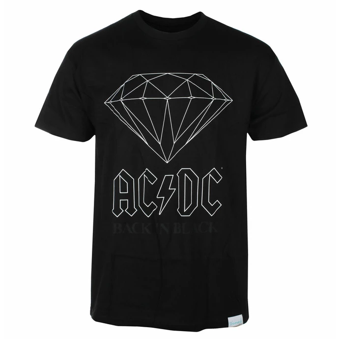 Men's T-shirt DIAMOND X AC/DC - Back In Black 3 Men's T-shirt DIAMOND X AC/DC - Back In Black