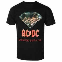 Men's T-shirt DIAMOND X AC/DC - Black