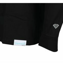 Men's T-shirt Long Sleeve DIAMOND X AC/DC - Highway To Hell - Black -Men T-Shirts Online Store awq046