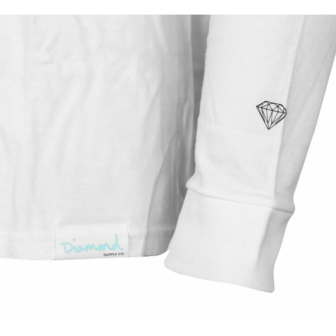 Men's T-shirt Long Sleeve DIAMOND X AC/DC - Highway To Hell - White 5 Men's T-shirt Long Sleeve DIAMOND X AC/DC - Highway To Hell - White - Image 3