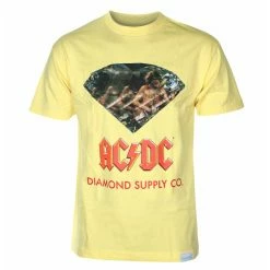 Men's T-shirt DIAMOND X AC/DC - Banana
