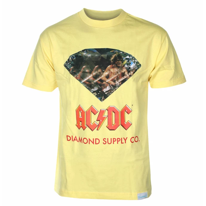 Men's T-shirt DIAMOND X AC/DC - Banana 3 Men's T-shirt DIAMOND X AC/DC - Banana