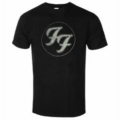 Men's T-shirt Foo Fighters - Distressed Logo - BLACK - ROCK OFF