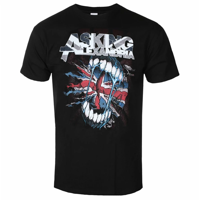 Men's T-shirt Asking Alexandria - Packaged Flag Eater - BLACK - ROCK OFF 3 Men's T-shirt Asking Alexandria - Packaged Flag Eater - BLACK - ROCK OFF