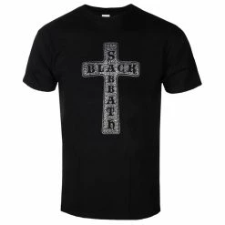 T-shirt Metal Men's Black Sabbath - Cross - ROCK OFF