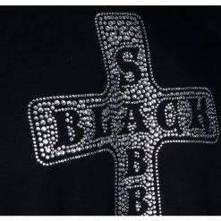 T-shirt Metal Men's Black Sabbath - Cross - ROCK OFF -Men T-Shirts Online Store awwee061