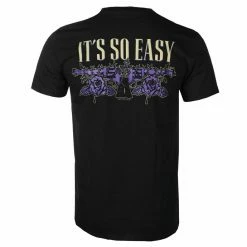 Men's T-shirt Guns N' Roses - It's So Easy Skeleton Group - Black -Men T-Shirts Online Store awz dww075