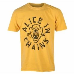 Men's T-shirt Alice In Chains - Lantern - YELLOW - ROCK OFF