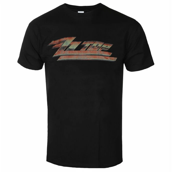 Men's T-shirt ZZTop - Vtge Twin Zees - Black - ROCK OFF 3 Men's T-shirt ZZTop - Vtge Twin Zees - Black - ROCK OFF