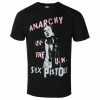 Men's T-shirt Sex Pistols - Anarchy In The UK - Black - ROCK OFF 1 Men's T-shirt Sex Pistols - Anarchy In The UK - Black - ROCK OFF -Men T-Shirts Online Store azujk 028
