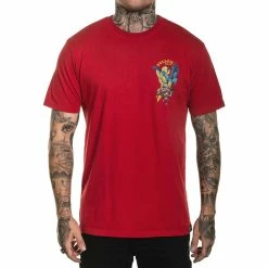 Men's T-shirt SULLEN - GET SALTY - RED -Men T-Shirts Online Store bf8hp8o9