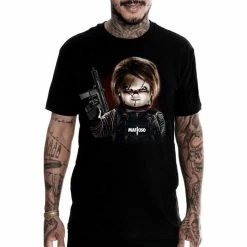 Men's T-shirt MAFIOSO - BL CHUCK - Black