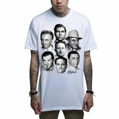 Men's T-shirt MAFIOSO - BORN KILLERS - WHT