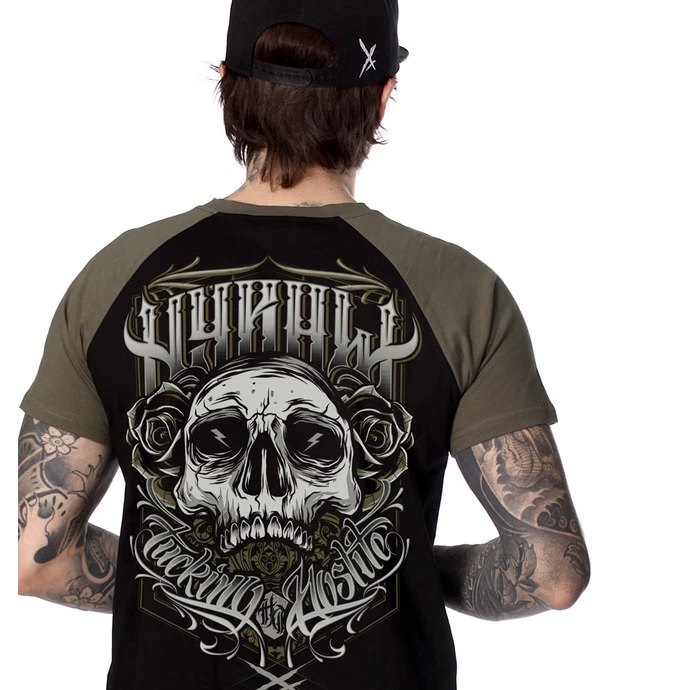 T-shirt Hardcore Men's - FUCKING HOSTILE KAKI - HYRAW 5 T-shirt Hardcore Men's - FUCKING HOSTILE KAKI - HYRAW - Image 3