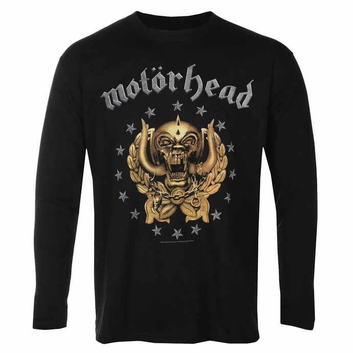 Men's T-shirt Long Sleeve Motörhead - Everything Louder Forever BL - ROCK OFF 3 Men's T-shirt Long Sleeve Motörhead - Everything Louder Forever BL - ROCK OFF