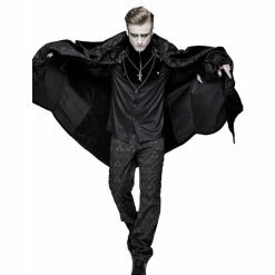 Coat (plaid) Men's DEVIL FASHION - Shadowplay Gothic