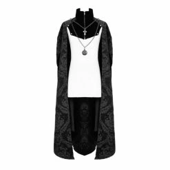 Coat (plaid) Men's DEVIL FASHION - Shadowplay Gothic -Men T-Shirts Online Store ct120 4