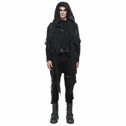 Men T-Shirts Online Store 24 Men's Coat (plaid) DEVIL FASHION - Satanic Virgin Punk Pentagram