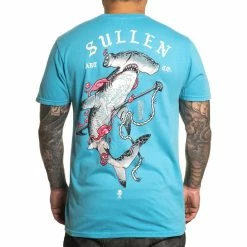 Men's T-shirt SULLEN - SEA SPEAR - BLUE MOON