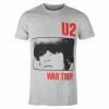 Men's T-shirt U2 War Tour - GREY - ROCK OFF