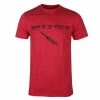 Men's T-shirt Queen Of The Stone Age - Deaf Songs - RED - ROCK OFF -Men T-Shirts Online Store d z 022