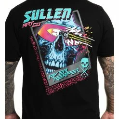 Men's T-shirt SULLEN - RIVER BLASTER - BLACK -Men T-Shirts Online Store dfdz11f