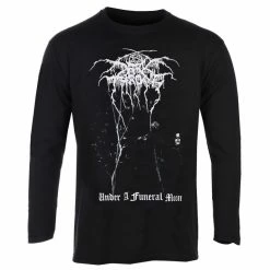 Men's T-shirt With Long Sleeves Darkthrone - Under A Funeral Moon / Album - RAZAMATAZ